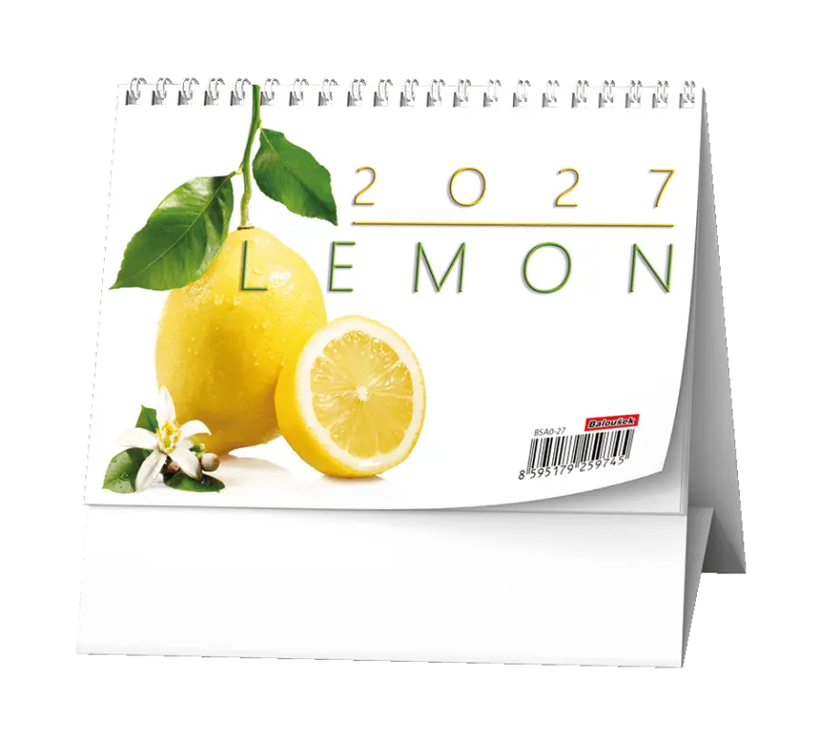 Kalendář stolní Lemon