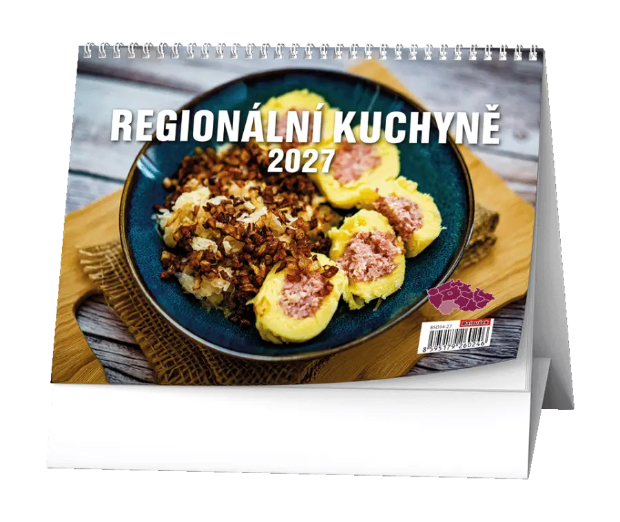Kalendář stolní Regionální kuchyně