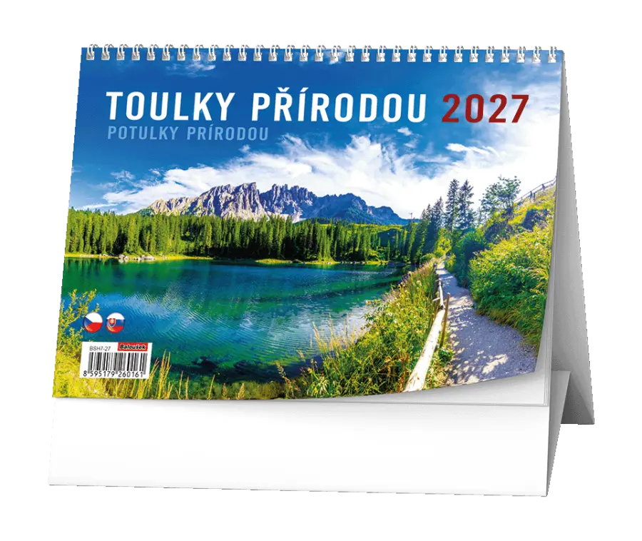 Kalendář stolní Toulky přírodou