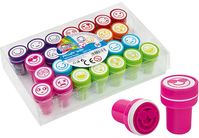 Razítka Faces 26 ks