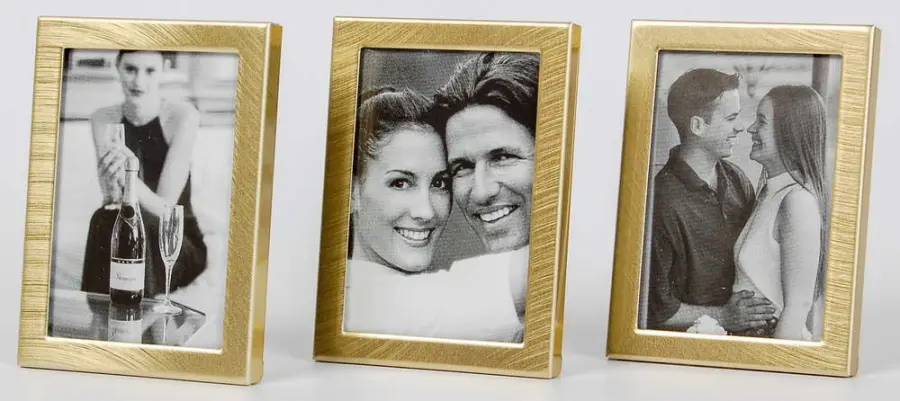 Fotorámeček 3PGG zlatý PL