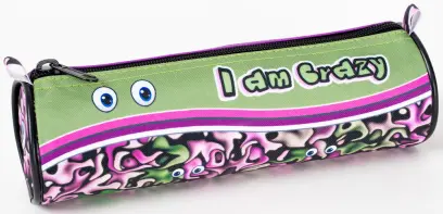 Penál rolka Crazy 1 zelený