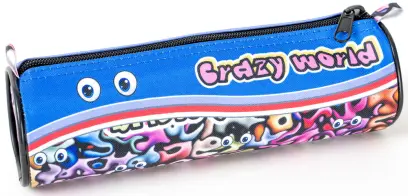 Penál rolka Crazy 2 modrý