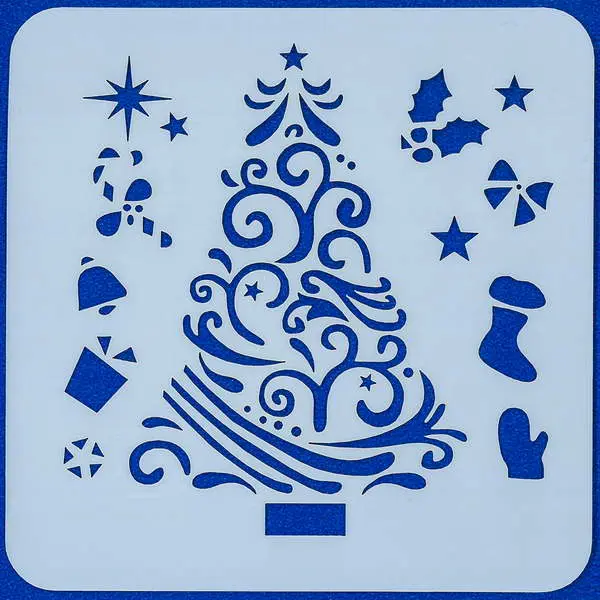 Šablona Silhouette 50 Tree