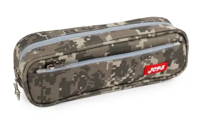 Penál etue Camo 1 hnědý