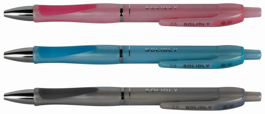 Pero kuličkové Solidly Pastel mix