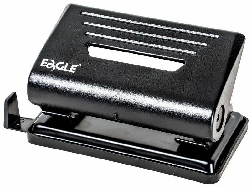 Děrovačka na 12 listů Eagle černá
