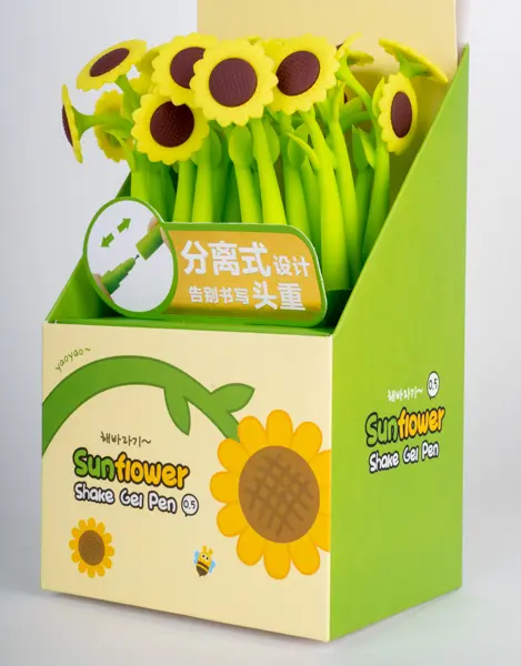 Pero gelové Silky 21 Sunflower mix