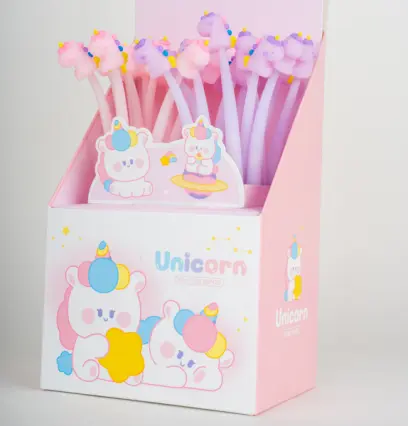 Pero gelové Silky 22 Unicorn mix