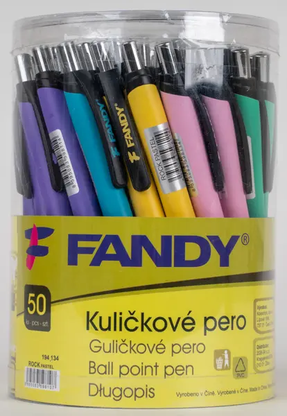 Pero kuličkové Rock pastel mix