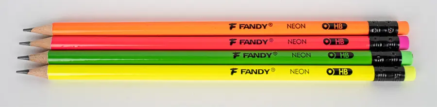 Tužka grafitová Neon HB s gumou 36 ks