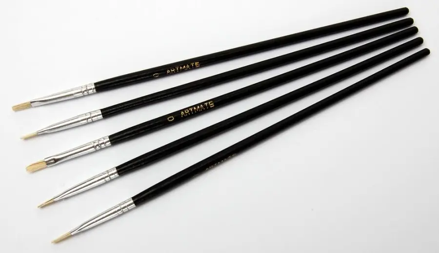 Štětec plochý č. 00 F 12 ks