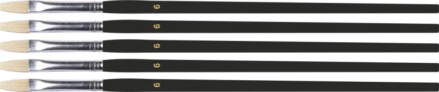 Štětec plochý č. 06 F 12 ks