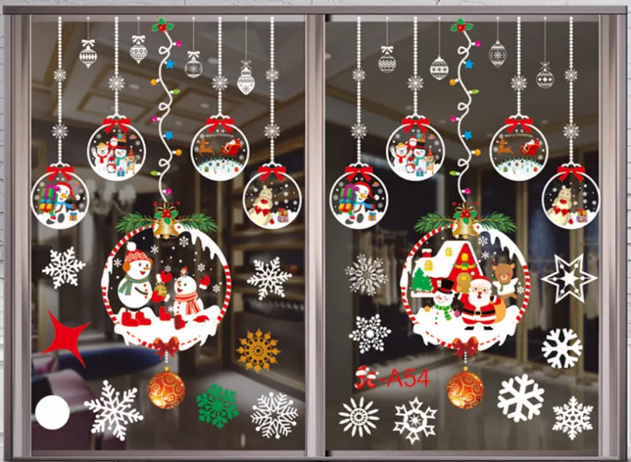 Samolepka na okna 35x50 cm 2 ks 05