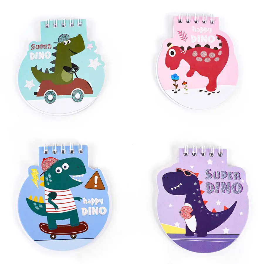 Blok spirálový Wire 18 dinosaurus mix