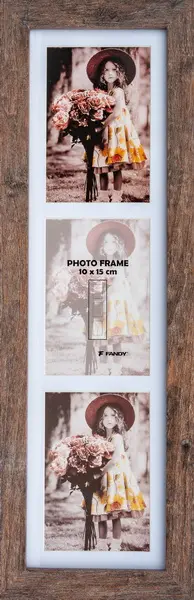 Fotorámeček Narvik gallery 01 3 hnědý