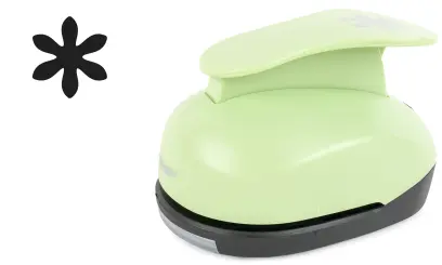 Děrovačka dekorační 75mm kytka 34