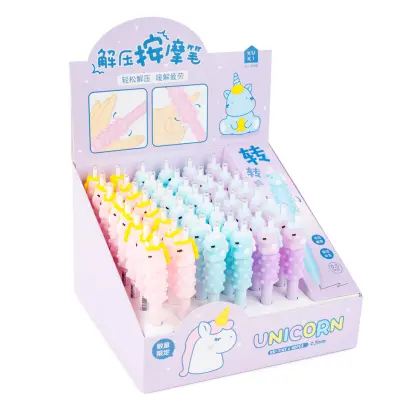 Pero gelové Silky Massage 01 Unicorn mix