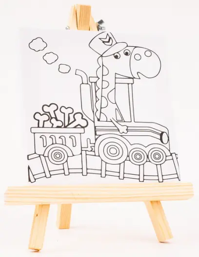 Plátno malířské s předlohou Artist 03