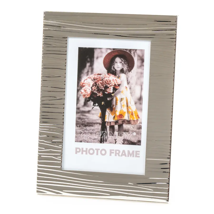 Fotorámeček Fancy 10x15 05 stříbrný