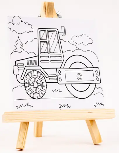 Plátno malířské s předlohou Artist 05