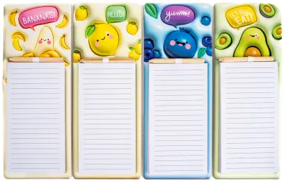 Blok magnetický Fruit mix