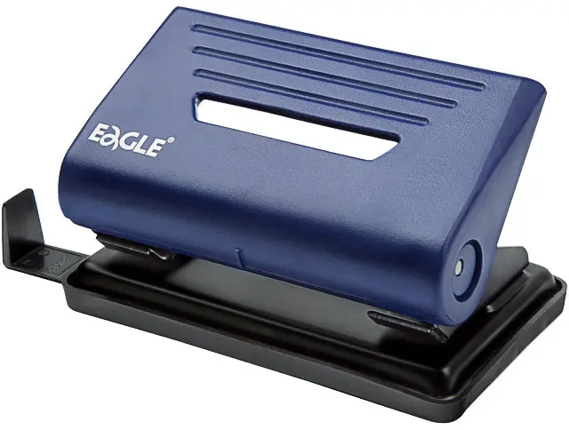 Děrovačka na 12 listů Eagle modrá