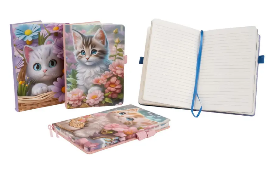 Zápisník A5 Cat mix