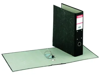 Pořadač závěsný 80 mm mramor