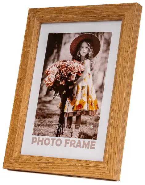 Fotorámeček Bevel 13x18 2 hnědý