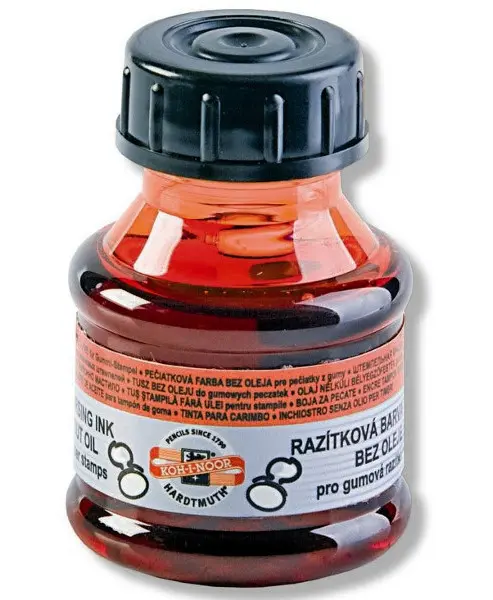 Barva razítková červená 50 g