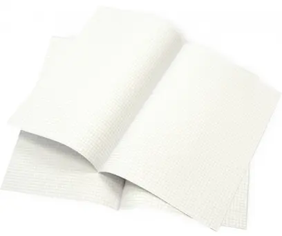 Papír čtverečkovaný A4 dvoulist