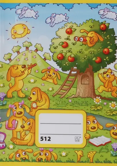 Sešit 512 bezdřevý, formát A5, 10 listů, linka 16 mm Školáček