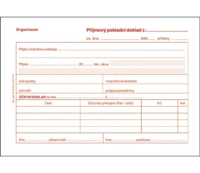 PPD A6 SP pro podvojné účetnícví