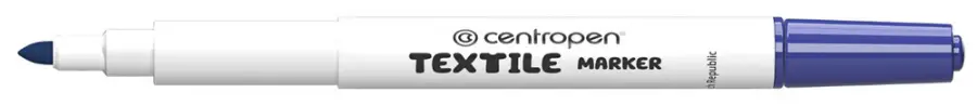 Značkovač na textil 2739 modrý stopa 1,8 mm