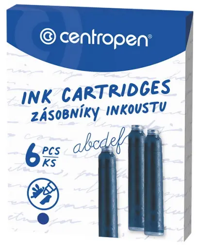 Bombičky inkoustové 6 ks pro plnicí pera