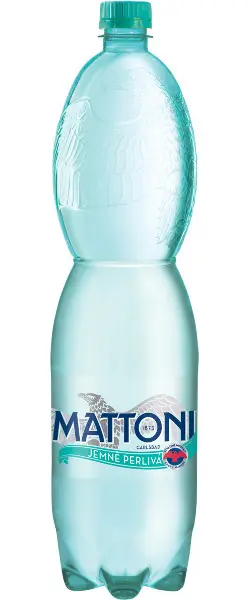 Voda Mattoni jemně perlivá 6 x 1,5 l