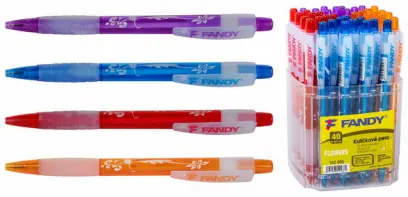 Pero kuličkové Flowers mix