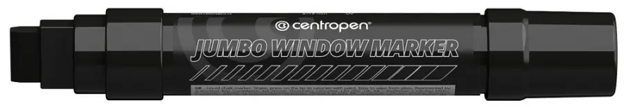 Značkovač křídový 9120 černý stopa 2-15 mm