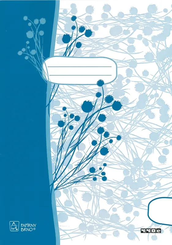 Sešit 440 recyklovaný, formát A4, 40 listů, čistý