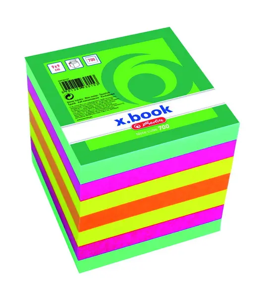 Špalíček x.book velký 700 listů barevný