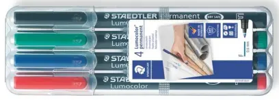 Popisovač nestíratelný 318 WP4 sada 4 barvy