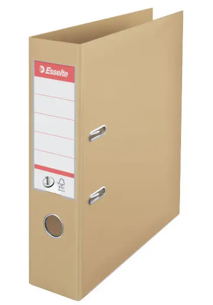 Pořadač pákový 75 mm celoplastový pískový