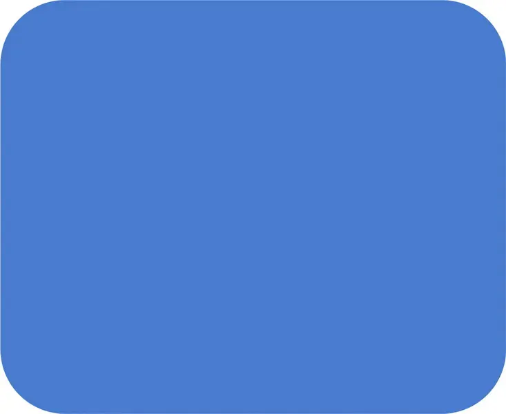 Podložka pod myš měkká modrá