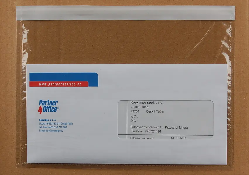 Obálka nalepovací C6 100 ks