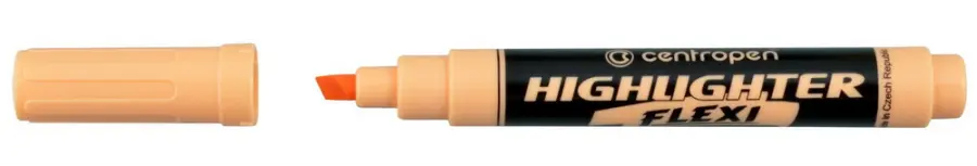 Zvýrazňovač 8542 Flexi pastel oranžový stopa 1-5 mm