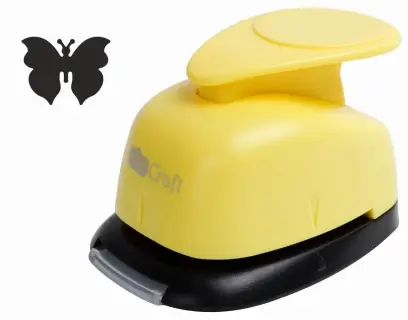 Děrovačka dekorační 37mm motýl 238 DP