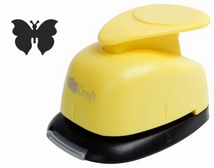 Děrovačka dekorační 37mm motýl 238 DP