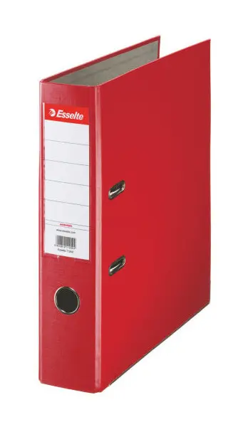 Pořadač pákový 75 mm Economy červený