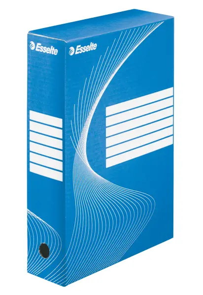 Krabice archivační 80 mm Esselte modrá